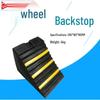 Portable Rubber Wheel Chock: Car, Truck, Parking Anti-Roll Stopper, Skid Preventer Triangle.