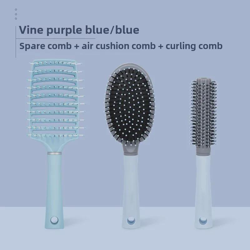 Large Curved Rib Comb for Women - Hair Root Volumizing, Curl Styling & Massage Comb for Long Hair