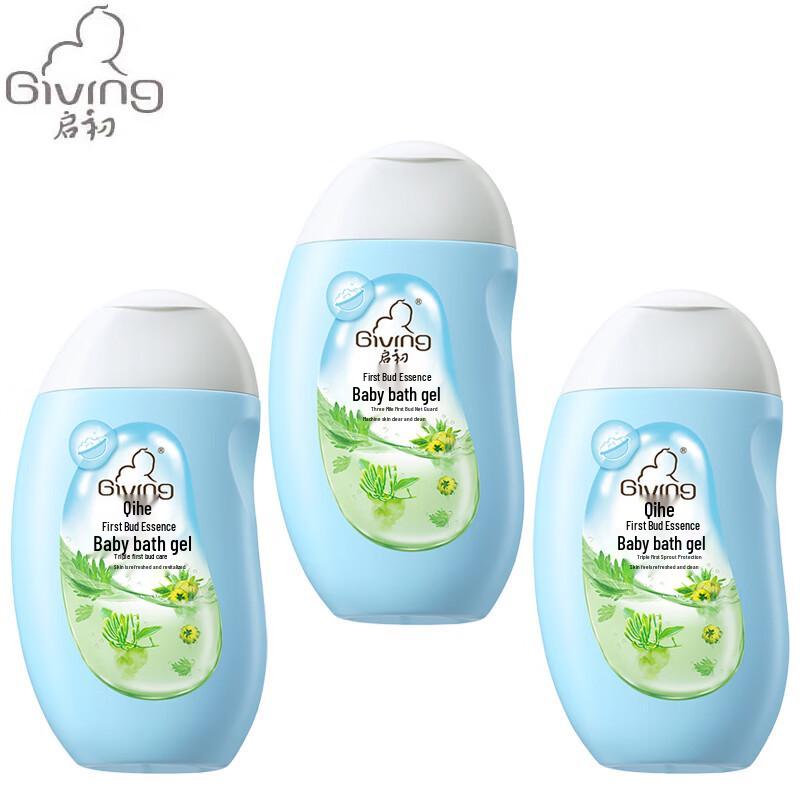 Qichu GIVING Sprout Extract Baby Shower Gel
