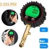 Tire Pressure Gauge Testing Table Tire Monitoring 3-255PSI Backlight LCD Display Digital Air Pressure Gauge For Car Trucks Bikes