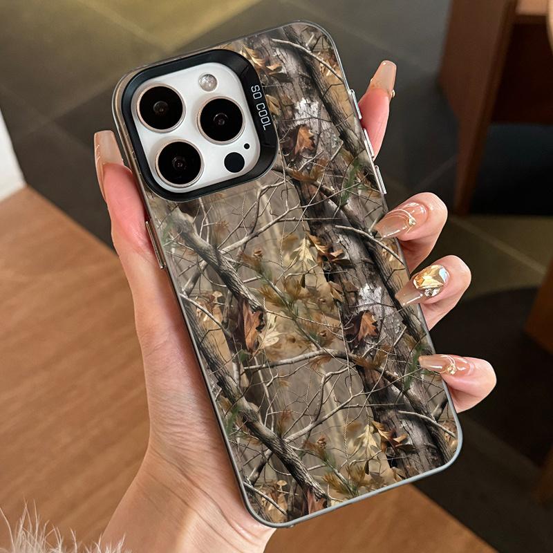 Unique Camouflage Phone Case for iPhone 17 16 15 14 13 12 11 Pro/ Max/Plus Anti-fall and Shock