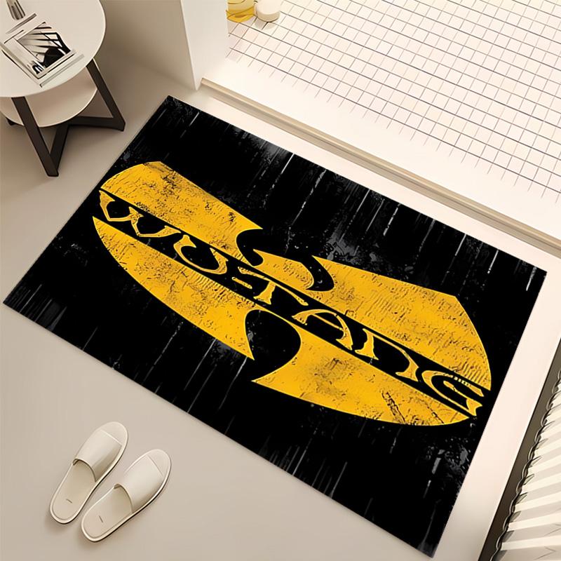 Wu-T-TANG Clans Print Area Rug - Soft,Washable Non-Slip Indoor Mat,Living Room,Home Office Decorative Rug