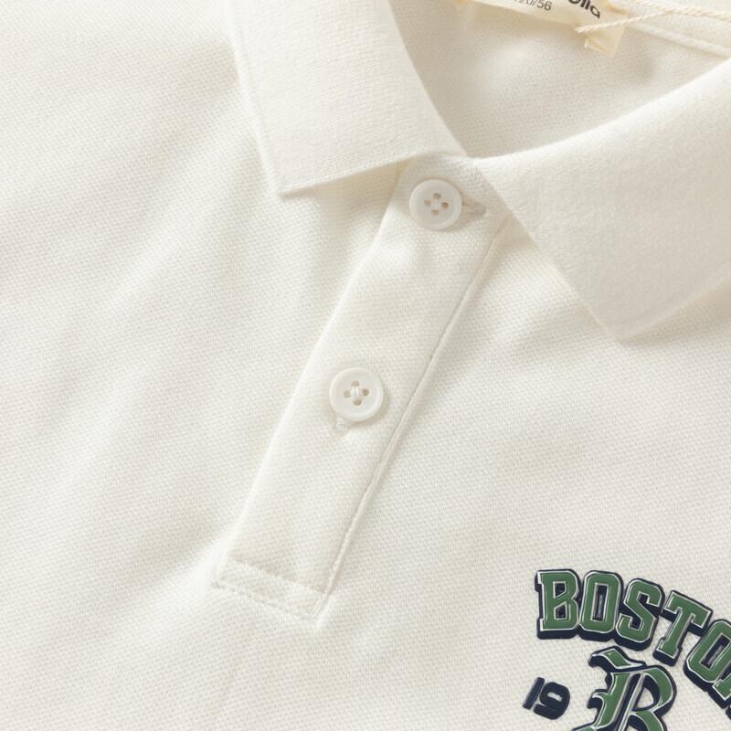 DAVE & BELLA Boys' Long Sleeve Polo Shirt