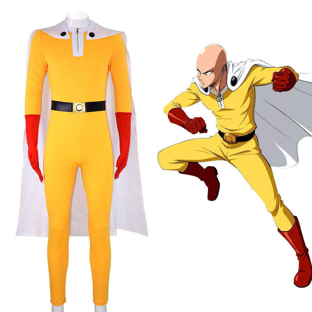 One Punch Man Opm Cosplay Costume For Anime Role Play With Polyester Fabric For Fans S