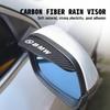 2pcs Car Side Rearview Mirror Rain Eyebrow Sun Visor Protector For BMW M Performance E36 E46 E60 E90 E91 E92 E93 F30 F20 AT8