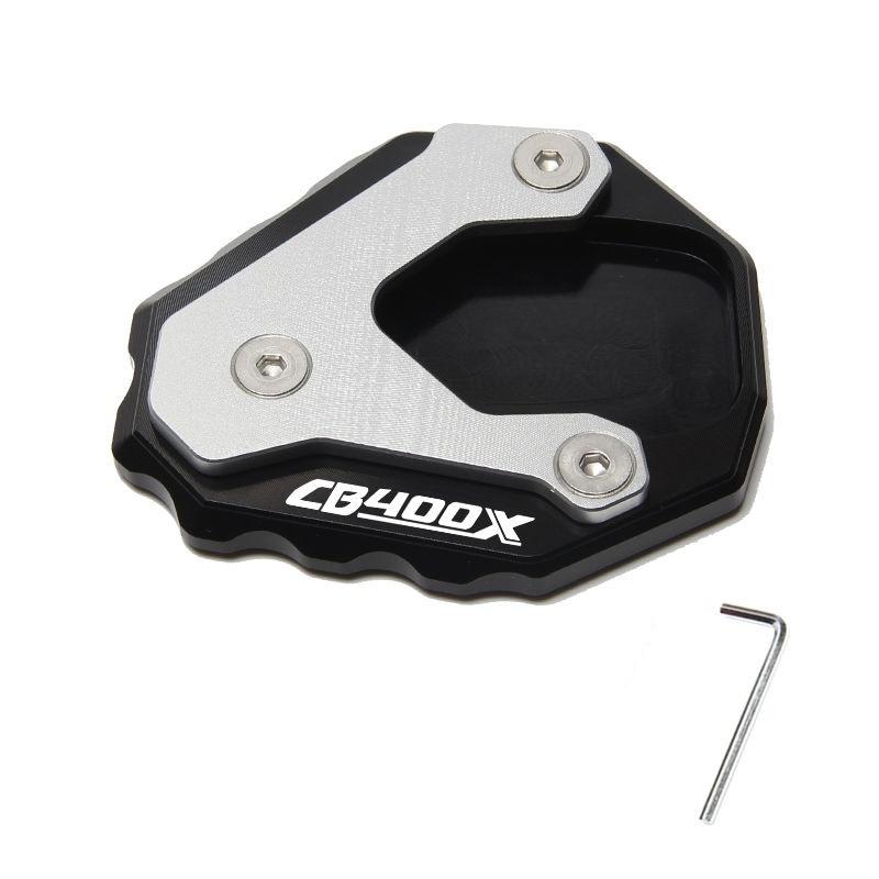 Passend für HONDA CB400X cb 400x 2013-2024 2022 2023 cb400 Motorrad vergrößerter Seitenständer Fuß Seitenständer Verlängerung Stützplatte Pad