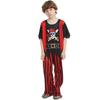 Boys Costume Pirate Outfit Halloween Pirate Costume Set Children Buccaneer Captain Dress Up Clothes for Cosplay-Events