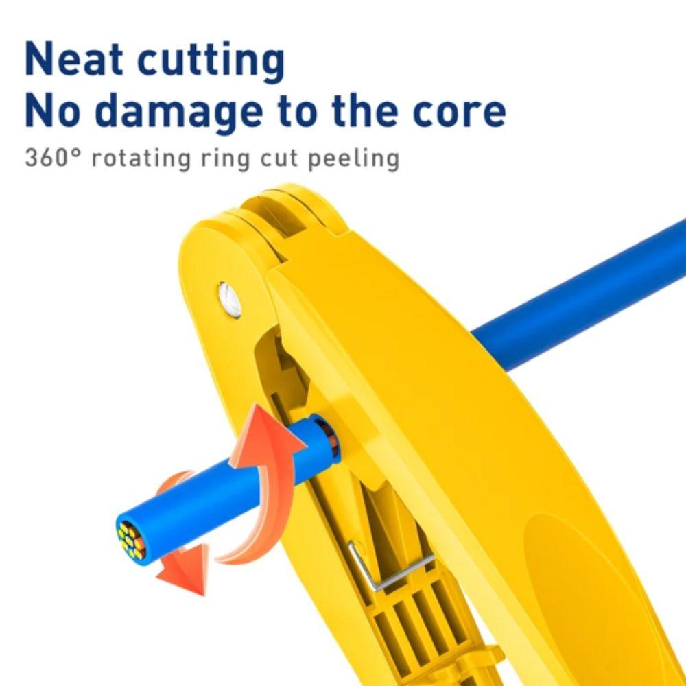Cutting Function Ethernet Cable Stripping Tool Untangling Function Stripping Tool Ethernet Cable