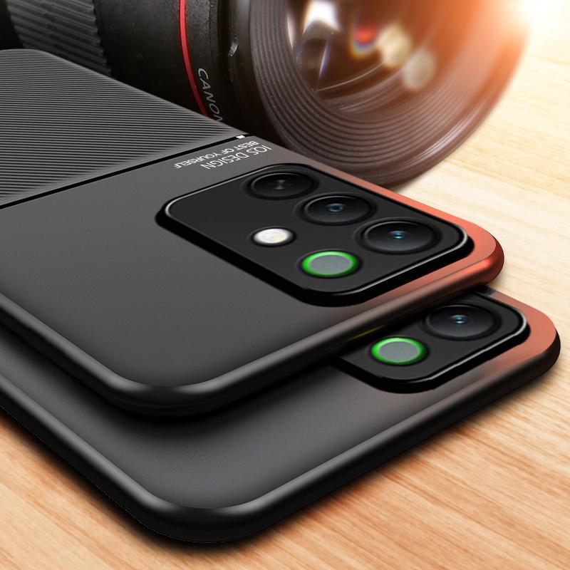 Car Magnetic Leather Phone Case for OPPO Realme C85 Pro C71 C75 C63 C61 C67 4G Soft Silicone Bumper Back Cover Coque Fundas