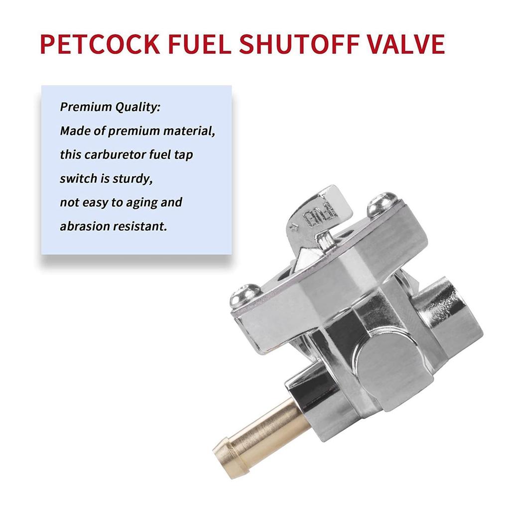 Motorbike Gas Tank Fuel Valve Petcock Switch Fit for   Softail Fatboy