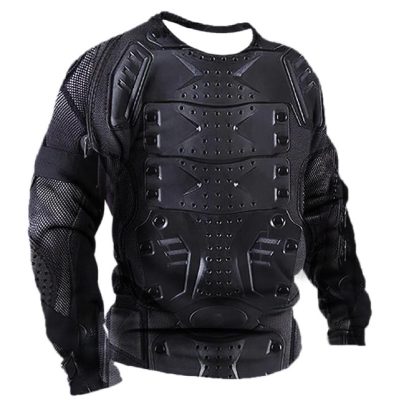 Mode Rüstung Druck männer Langarm T-shirts Frühling Herbst Nachahmung Baumwolle Sport Fitness Casual Kleidung Lose Tops Plus Größe