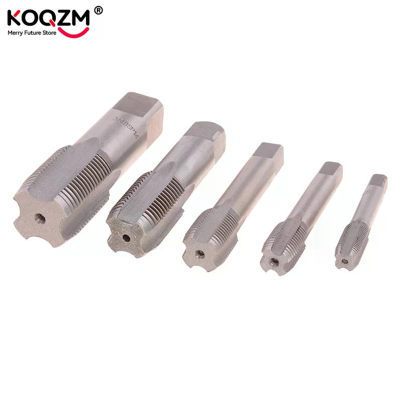 1pc G1/2 G1/4 G1/8 G3/8 G3/4 Thread Tap 55 Degrees Attack Pipe Plate G Tap Hand Tapping Tube Thread Repair Machine Tapping Tools