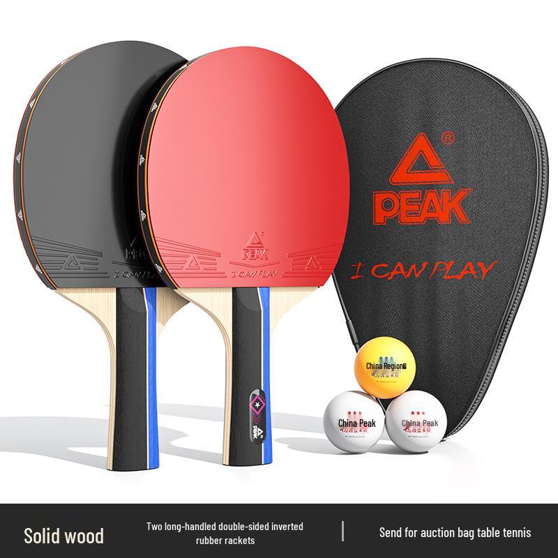 PEAK Table Tennis Racket - Beginner to Professional, Children & Adults, for Training & Competition