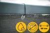 Balcony Cover UV 95% Balcony Terrace Fence Protective Mat with Fittings 80 X 300