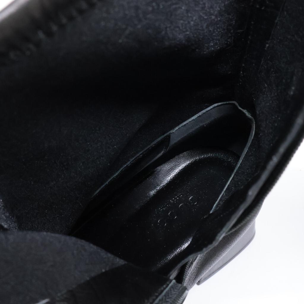 GUCCI 719830 Horsebit Women's Boots shoes 41 blackUsed