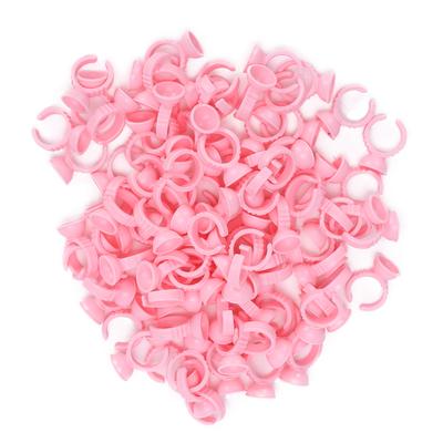 1000pcs Tattoo Ink Ring Cups Disposable Pigment Holder Adjustable Eyelash Grafting ToolS 2