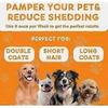 Groompro Ausbürste, Groom Pro Hundebürste Rhykin Bürste Haarausfall Pflegezubehör, Tierhaarentfernungswerkzeug Für Katzen, Hunde, Kaninchen, Pferde
