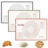Silicone Baking and Kneading Mat with Rolling Pin and Heat-Resistant Pad