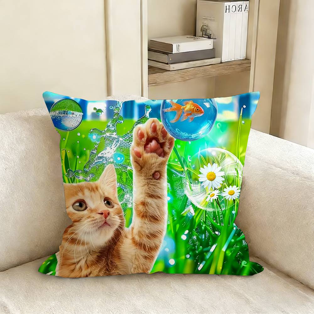 FFrutiger AAero AArt Pillow Cover Sofa Cushion Cover Home Room Decoration Children Gift