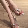 Fashion New Women Sexy High Heels Sandals Comfortable Strap Designer Sandals Elegant Summer Luxury Party Shoes Women Sandalias De Mujer