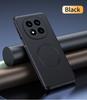 For Redmi Note 14 Pro Plus Case Magnetic Leather Shield Cover High Quality Anti-Fingerprint Non-Slip PC+TPU