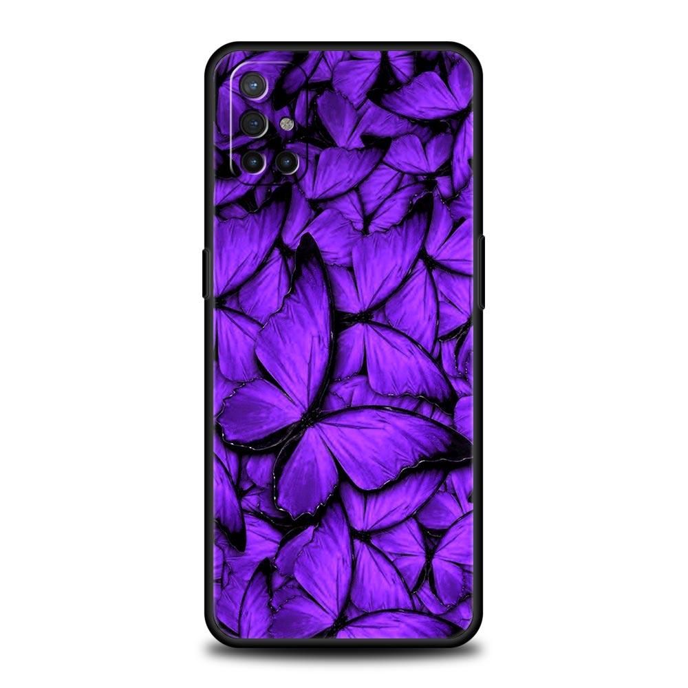 Infinity On Purple Phone Case For OnePlus 12R 9R 12 11 10 Pro 9 8 7 7T 8T 10T 9RT Nord 2T N10 N200 CE 2 5G Black Cover