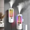 HOMZY 50ml Wall Mounted Aroma Diffuser Fragrance Essential Oil Aromatherapy Machine with Time Setting Air Purifying Fragrance Diffusing