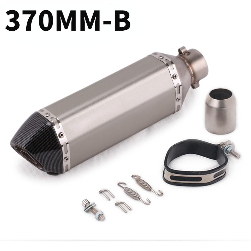 

Tubo De Escape Da Motocicleta 51 мм Com Silenciador Modificar Motocross Silenciador Para Z400 250 R15 R3 Sujeira Pit Bike TYPE-370MM-B