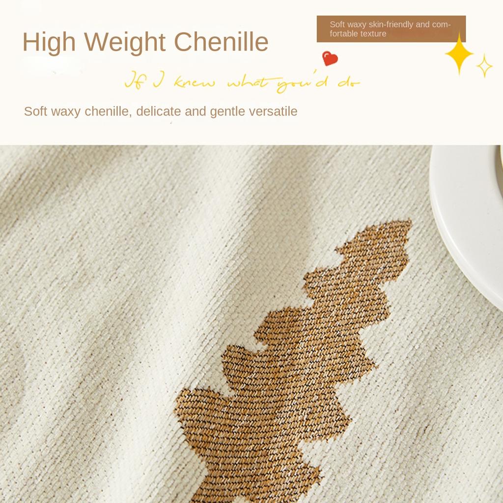 Luxuriöses, weiches Chenille-Sofatuch, kratzfeste Möbelschutzhülle, universeller 1/2/3/4-Sitzer-Couchbezug für das Wohnzimmer