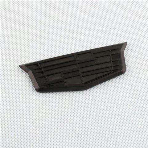 9.3cmx3.2cm Emblème de Coffre Arrière de Voiture Autocollant Latéral Décoration pour Cadillac XT5 ATSL XTS SRX Étiquette Pilier C Badge en Alliage Métallique Fenêtre