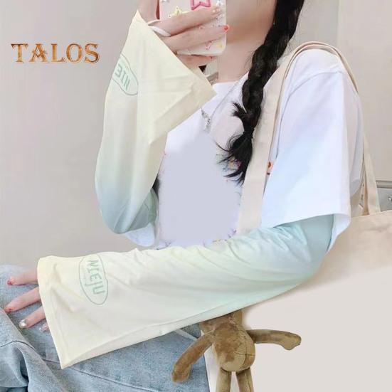 UV-Sonnenschutz-Armstulpen für Damen, kühlende Eisseiden-Armstulpen, Sonnenschutz-Armabdeckung für Radfahren im Freien beim Laufen