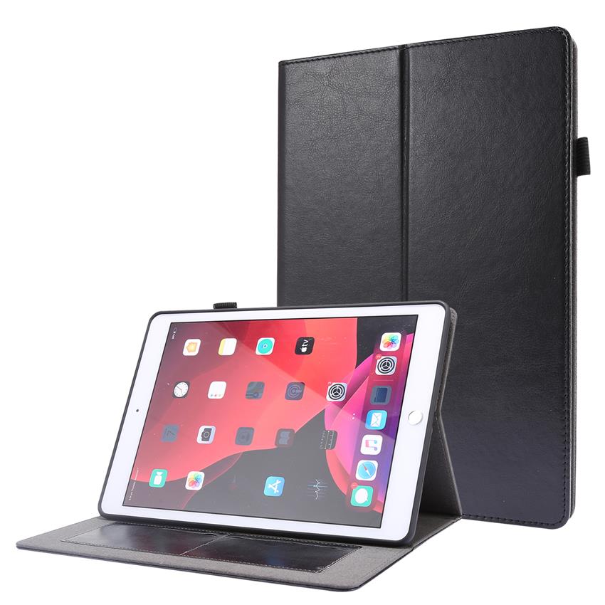 Para ipad 10.2/10.5/air1/2/mini1/2/3/4/5/ipad 5/6/7/8/9/ipad 9.7 ultra-fino flip capa tablet caso cavalo louco padrão suporte caso