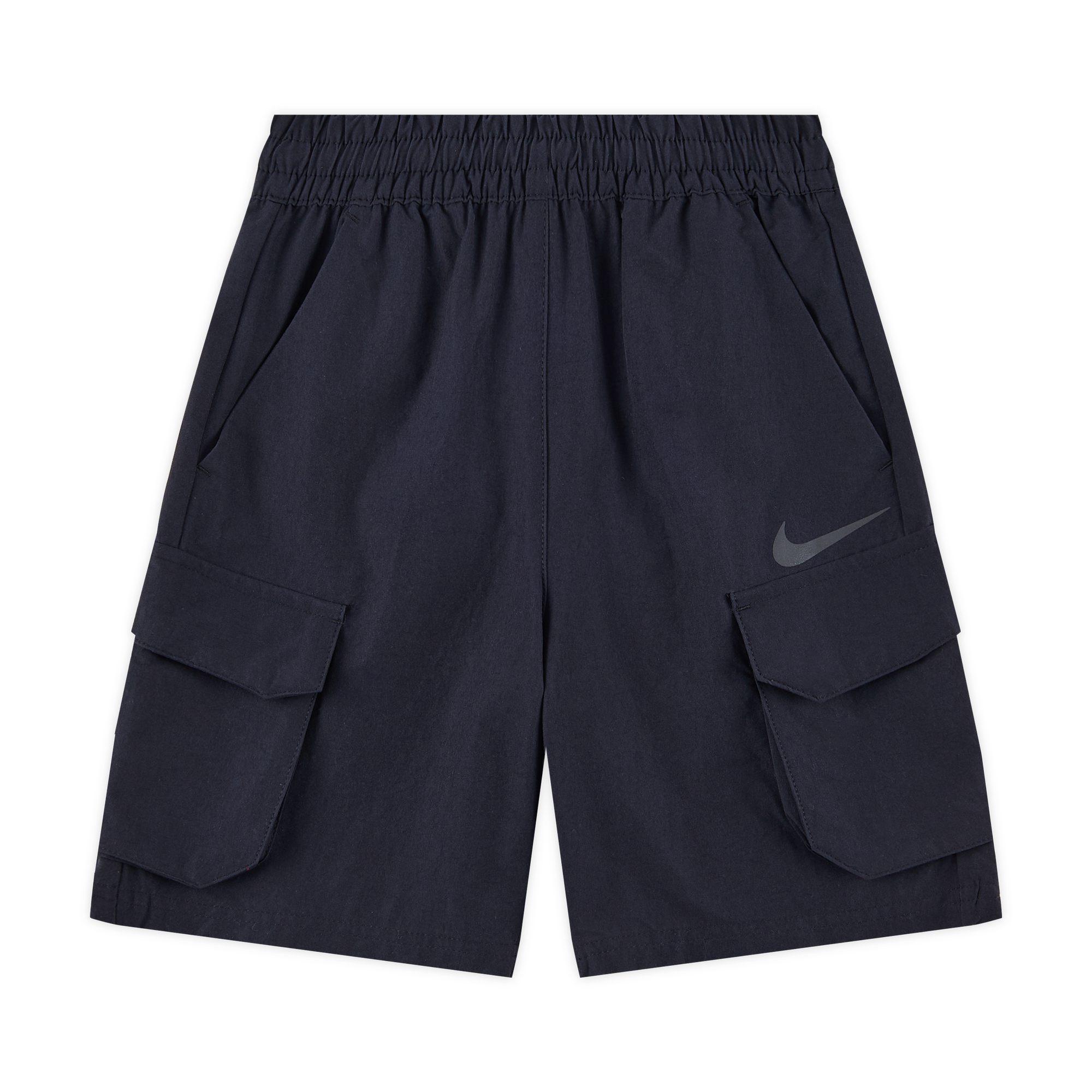 

Nike Dri-Fit Casual Simple Quick-Dry Woven Shorts Kids Shorts Black HQ7816-010 L