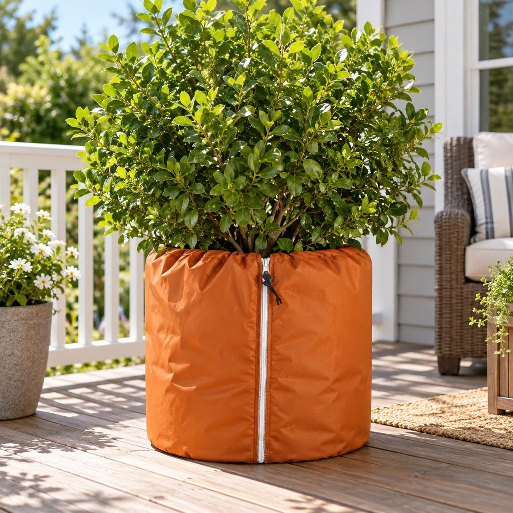 Plant Frost Cover, Fabric Winter Cover for Outdoor Garden Plants and Shrubs