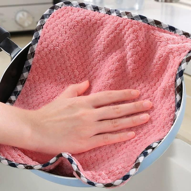 4 ks kuchyňská utěrka na nádobí utěrka na nádobí kuchyňská utěrka nepřilnavý olej zahuštěná utěrka na čištění stolu savá drátěnka