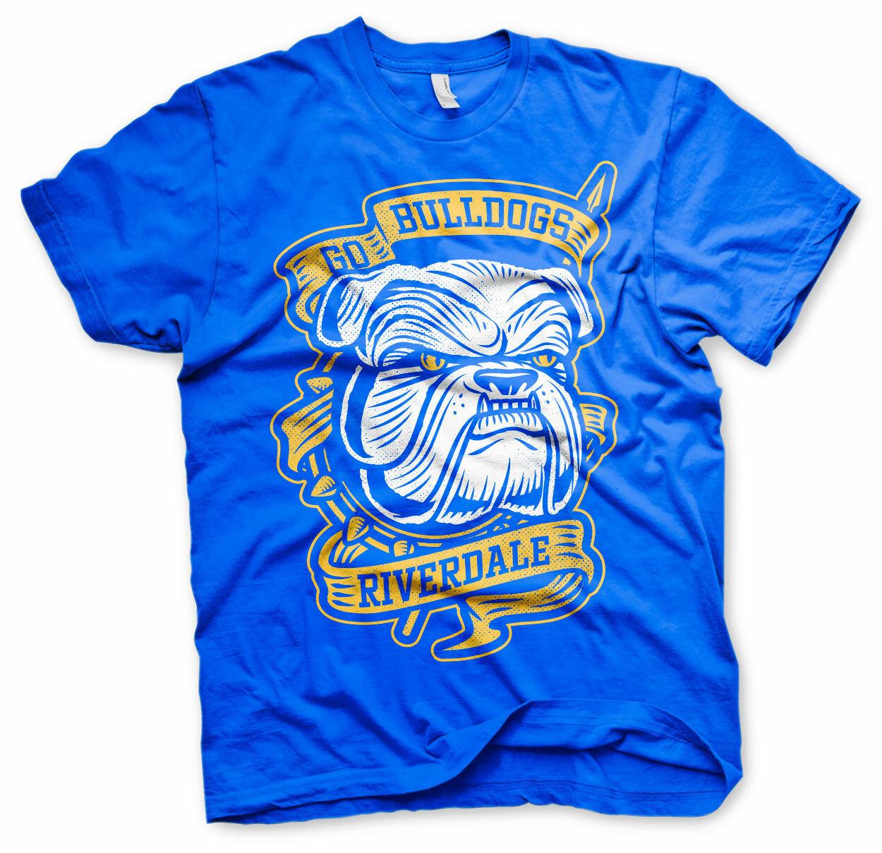 Officially Licensed Riverdale Go Bulldogs Men S T-Shirt S-XXL Sizes S