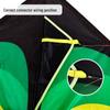 CCLIFE Large Prairie Kite - Easy-to-Fly Toy Kite for Children & Adults