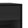 Vidaxl Ławka Na Buty Czarna 60X40X53,5 Cm Drewno I Metal