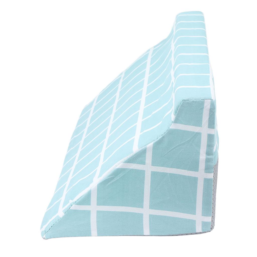 Wedge Pillow R Shaped Soft Comfortable Removable Easy Cleaning Bedsore Turning Wedge Pillow for Side Sleepers