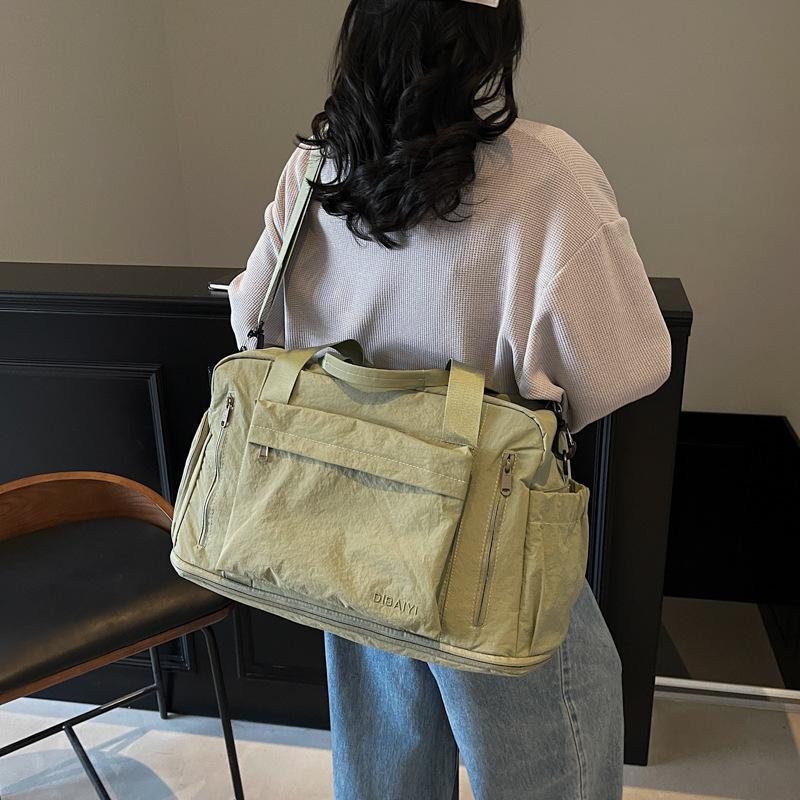 Neue Sport-Reisetasche für Damen, erweiterbare Aufbewahrungstasche mit großem Fassungsvermögen für Geschäftsreisen, Umhängetasche, Yoga-Fitness-Tasche für Herren