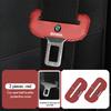 cqmes7 For Skoda PU Leather Car Seat Belt Buckle Clip Cover Protector Anti-Scratch Case Kodiaq Fabia Kamiq Karoq Octavia 2 3 Rapid