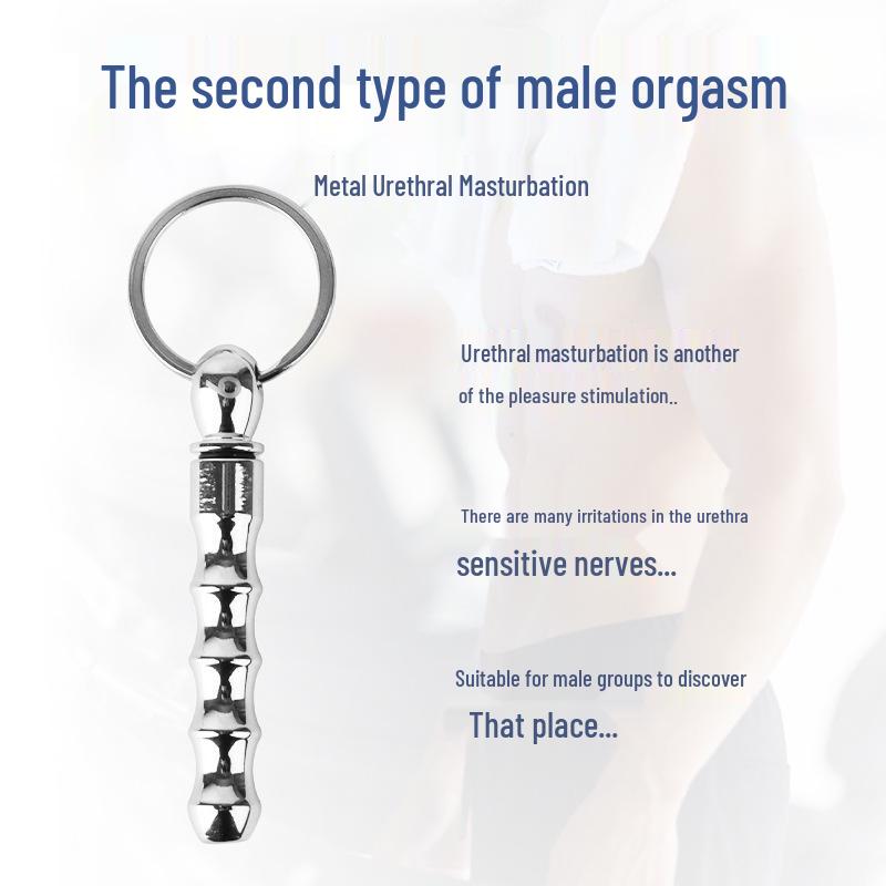 Hollow Metal Urethral Dilator Sound for Men - Erotic SM Toy