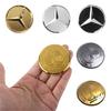 1pc Aluminium Car Steering Wheel Logo Circle Trim Sticker For Mercedes Benz AMG W211 W176 W177 W203 W204 W213 C300 Accessories