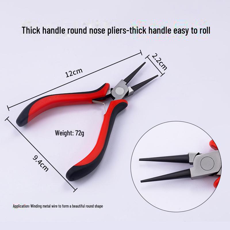 Handmade Mini Needle-Nosed Jewelry Pliers - DIY Craft Tool