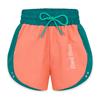 Red Run Womens/Ladies Colour Block Running Shorts