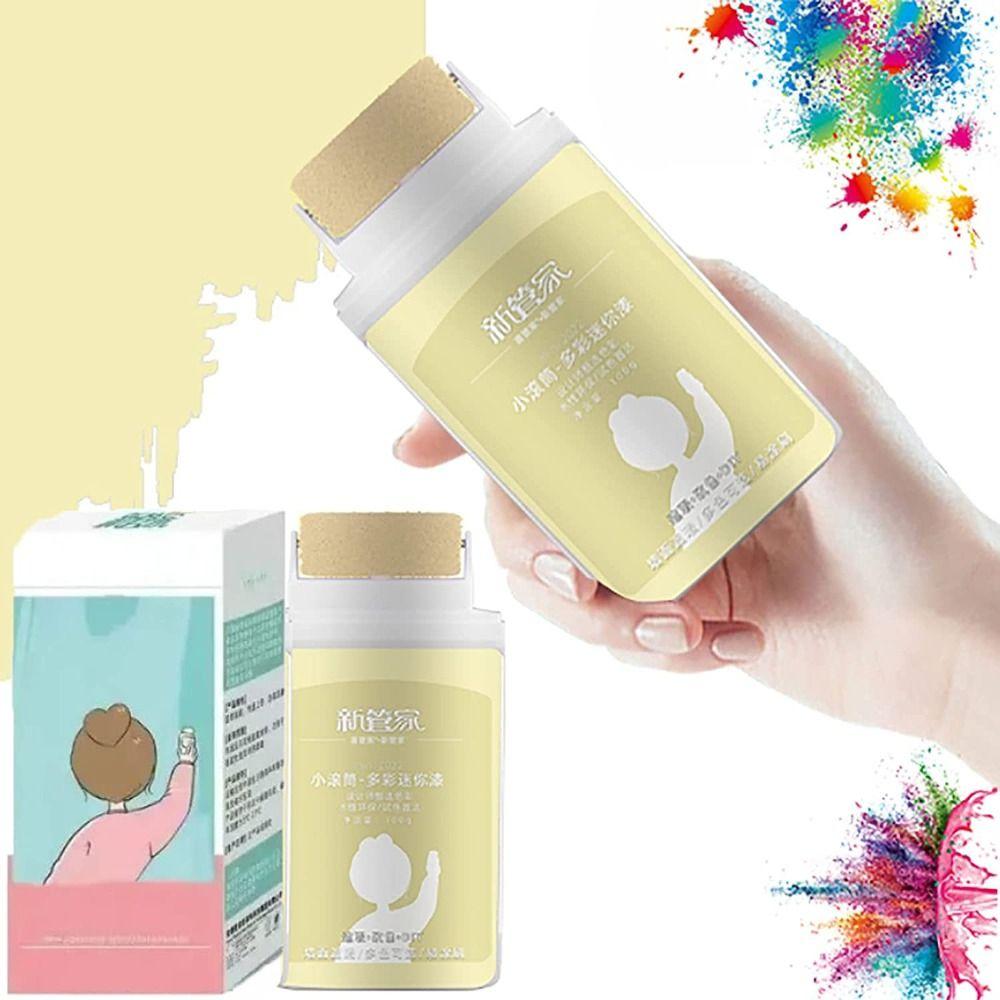 Wall Repair Cream Rolling Wall Repair Paste Roller Small Roller Wall Patching Brush Small Rolling Brush Wall Latex Paint