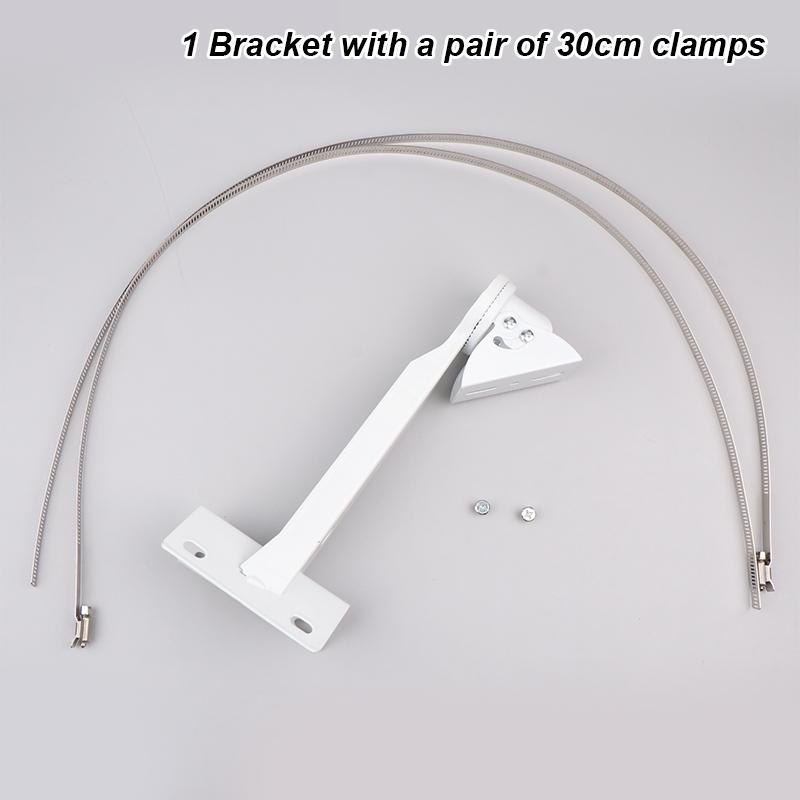 

Моніторинговий хомут-кронштейн Хомут для стовпа камери відеоспостереження Тримач для моніторингу Зовнішні кутові аксесуари для зовнішньої стіни