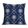 Home Decor Geometric & Floral Patterned Throw Pillow Covers Pattern Cushion Cover Suitable for Sofa Bedroom Car Pillow Cover