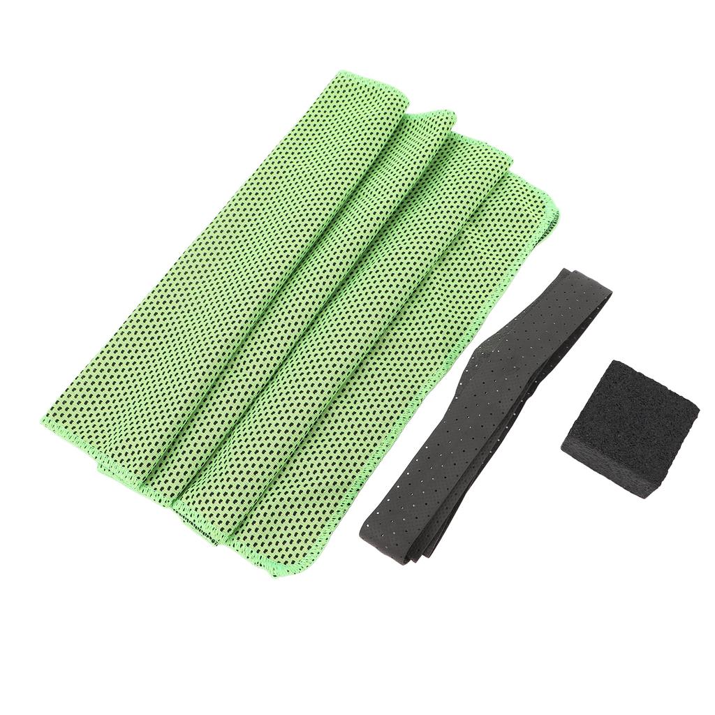 Pickleball Paddle Eraser Elastic Rubber Pickleball Racket Cleaner with Sweatband for Removing Ball