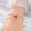 Gebäude Serie 925 Silber Charms Eiffelturm Schloss Kirschblüte Passend Reise Armbänder Damen DIY Schmuck Geschenke
